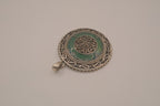 Vintage filigree medallion pendant&nbsp;