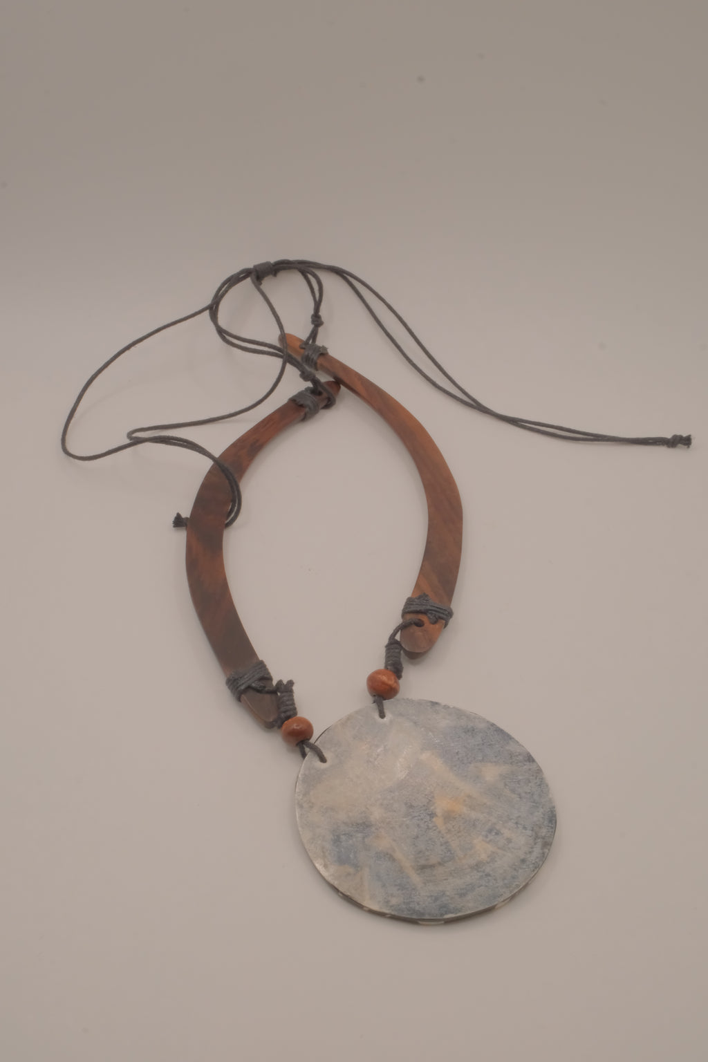 Ethnic statement necklace