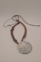 Ethnic statement necklace
