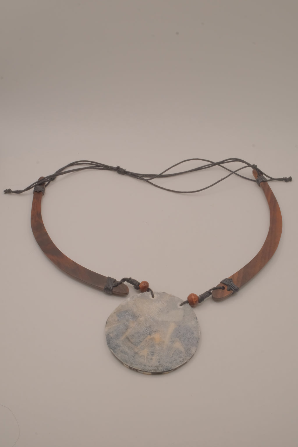 Ethnic statement necklace