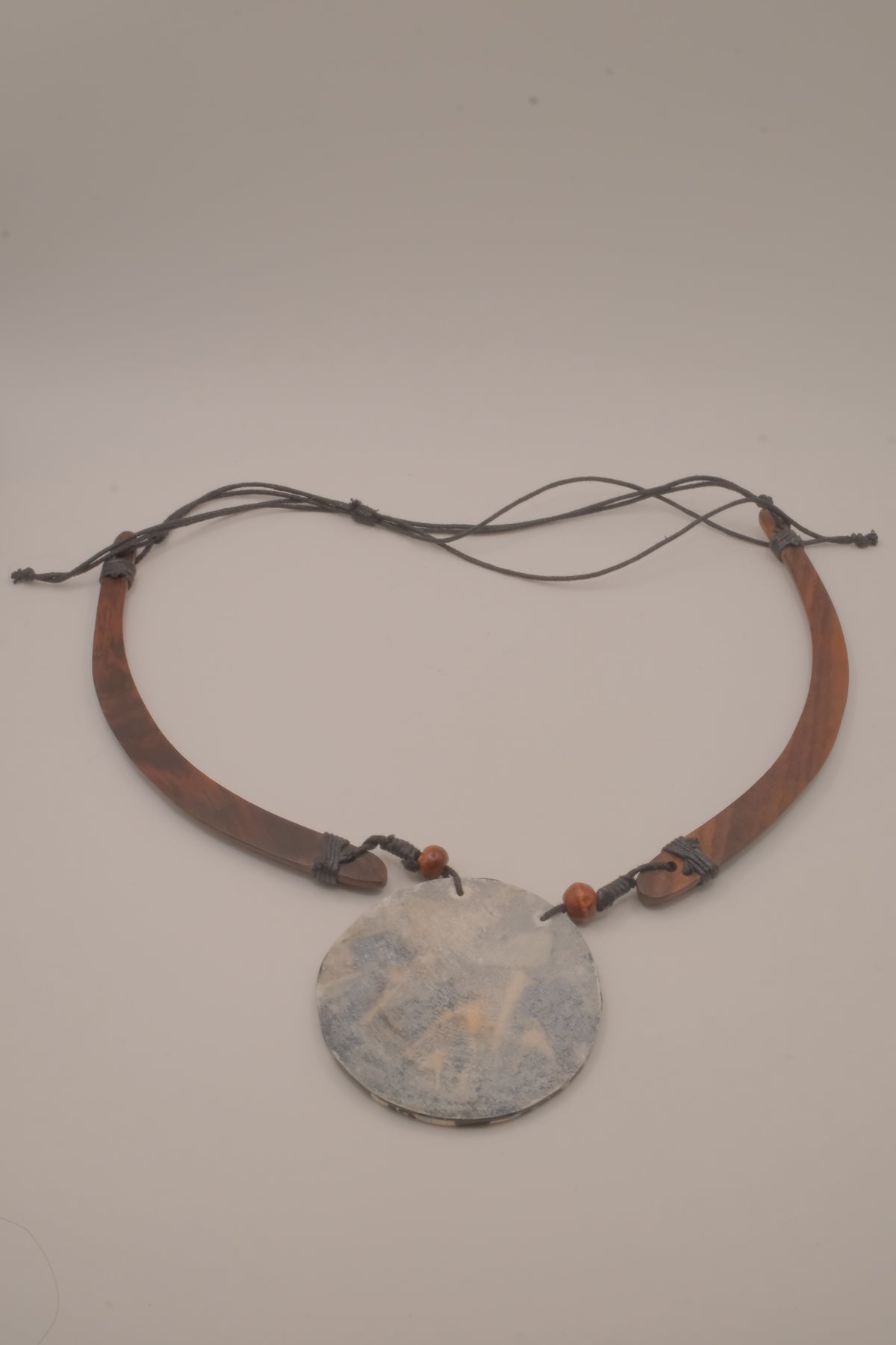 Ethnic statement necklace