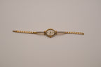 Vintage Elgin ladies' quartz Multi Tone watch