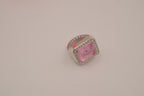 Vintage Avon Pink Cocktail Watch Ring