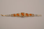Vintage Chaika (Чайка) flip-top "peek-a-boo" bracelet watch