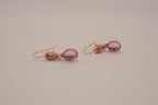 Vintage Avon pastel pink dangle earrings