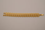 Vintage chunky gold-tone link bracelet