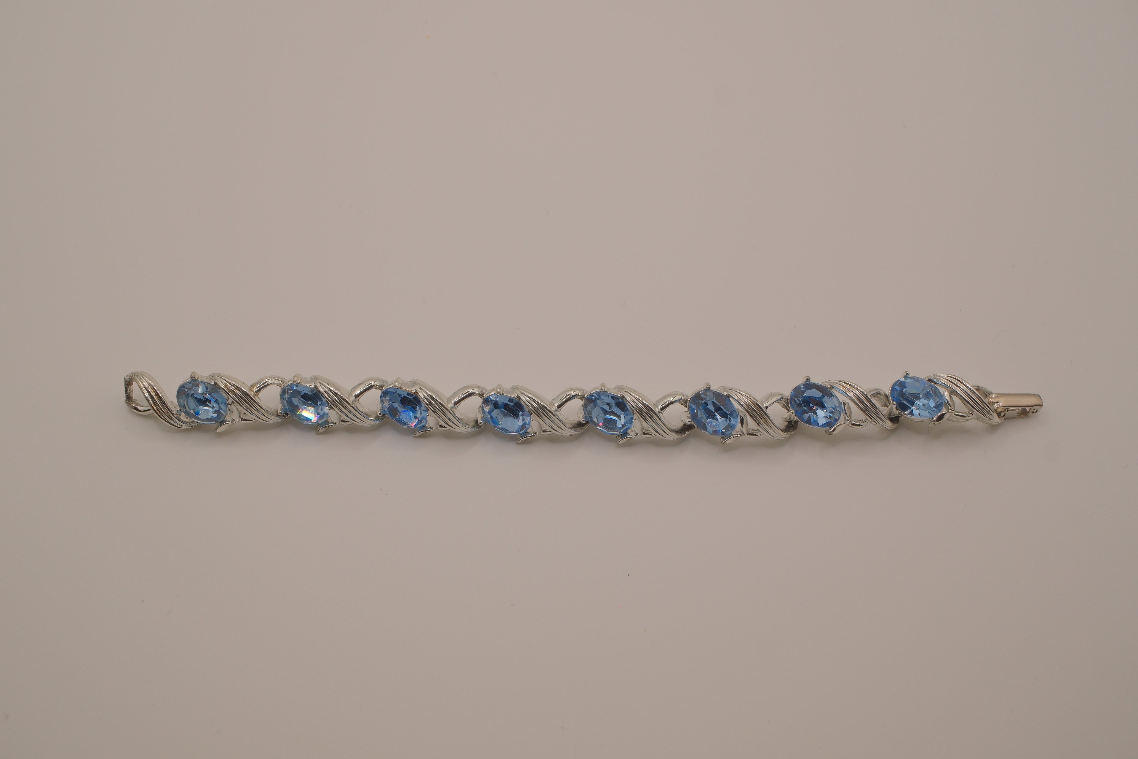 Vintage Lisner silver-tone link bracelet&nbsp;