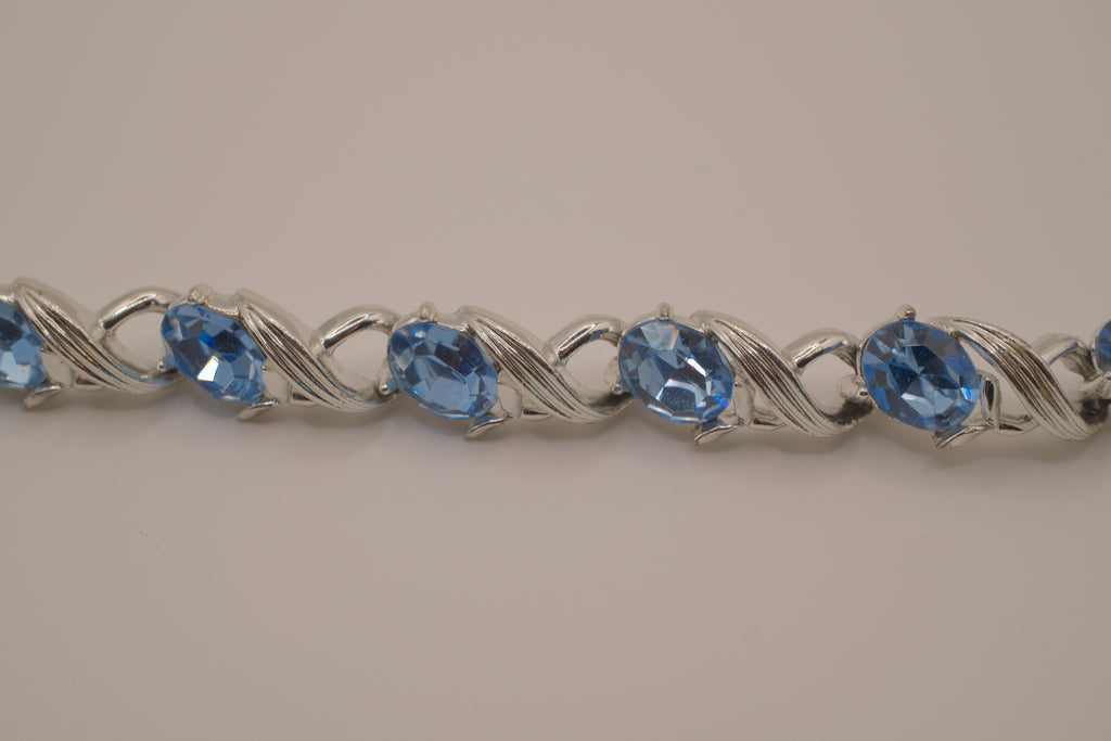 Vintage Lisner silver-tone link bracelet&nbsp;