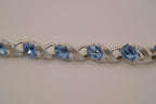 Vintage Lisner silver-tone link bracelet&nbsp;