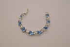 Vintage Lisner silver-tone link bracelet&nbsp;