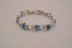 Vintage Lisner silver-tone link bracelet&nbsp;