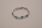 Vintage Lisner silver-tone link bracelet&nbsp;