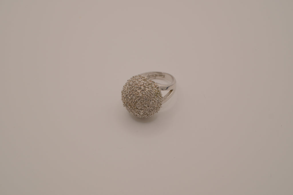 Lia Sophia Kiam Family Pave Dome Statement Ring