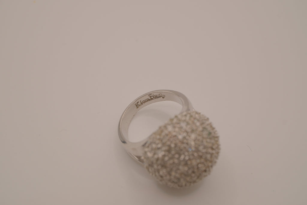 Lia Sophia Kiam Family Pave Dome Statement Ring