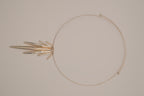Modernist rigid collar necklace