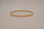 Vintage Monet textured gold-tone bangle bracelet