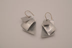 Modernist artisan dangle earrings