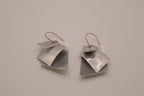 Modernist artisan dangle earrings