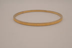 Vintage Monet textured gold-tone bangle bracelet