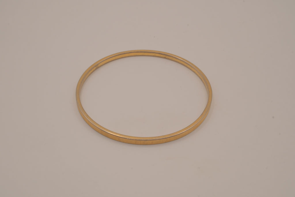 Vintage Monet textured gold-tone bangle bracelet