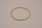Vintage Monet textured gold-tone bangle bracelet