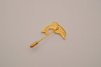 Vintage Hand Layered Opal dolphin stick pin