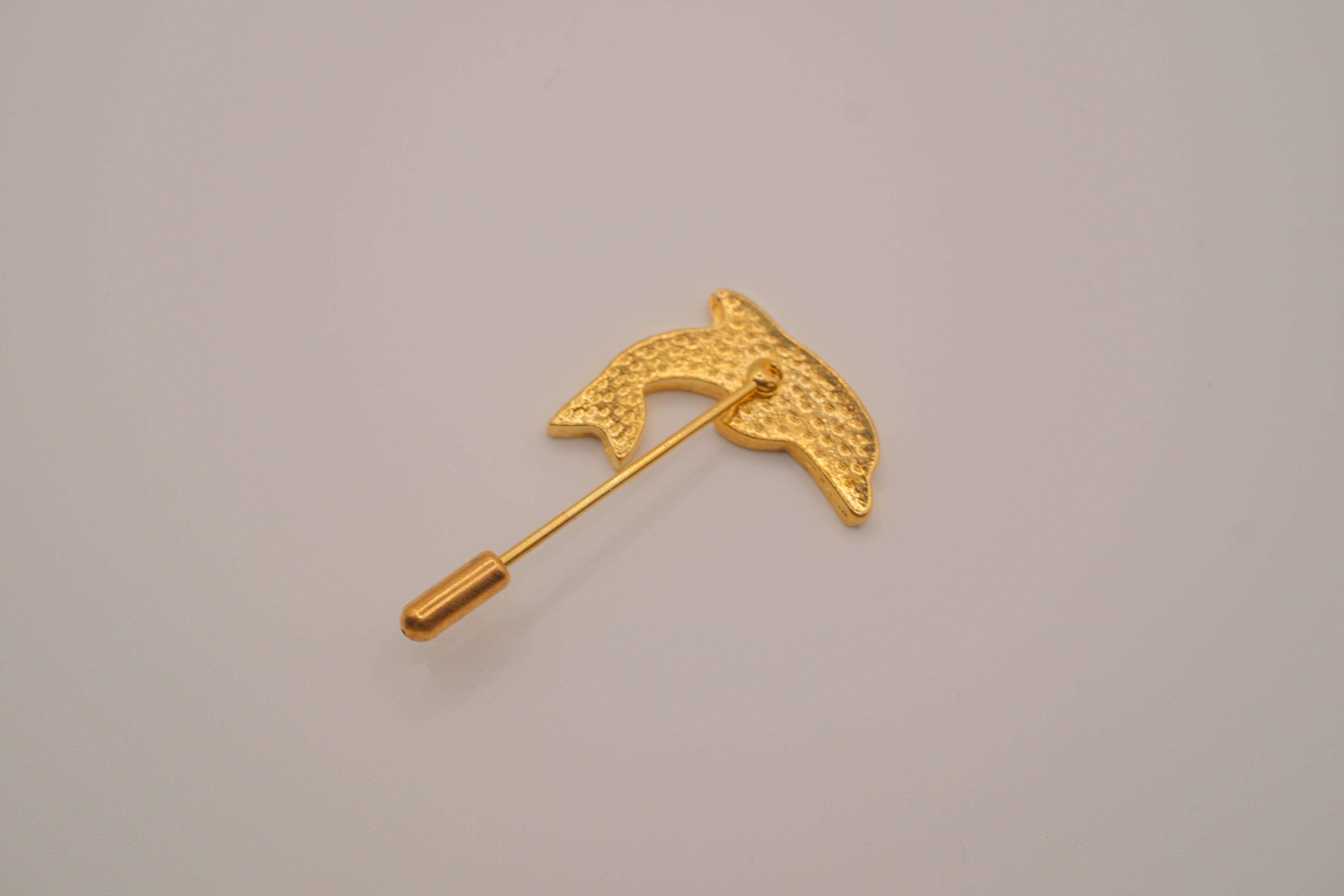Vintage Hand Layered Opal dolphin stick pin