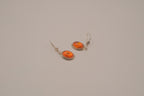 Vintage Baltic amber dangle earrings&nbsp;