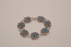 Vintage Avon faux Turquoise link bracelet