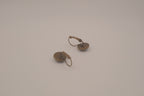Vintage full moon cabochon earrings
