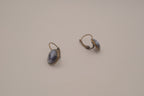 Vintage full moon cabochon earrings