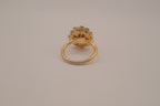 Sarah Cov "Amber Blossom" cocktail ring&nbsp;