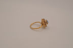 Sarah Cov "Amber Blossom" cocktail ring&nbsp;