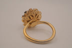 Sarah Cov "Amber Blossom" cocktail ring&nbsp;