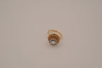 Sarah Cov "Amber Blossom" cocktail ring&nbsp;