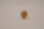 Vintage 1960s Gold Statement ring