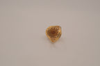 Vintage 1960s Gold Statement ring
