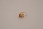 Vintage 1960s Gold Statement ring