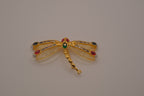 Kenneth Jay Lane (KJL) "Libellula" dragonfly brooch