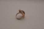 Vintage filigree statement ring