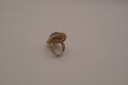 Vintage filigree statement ring