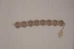 Vintage Moroccan-style filigree panel bracelet