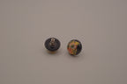 Cloisonné bead earrings