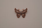 Vintage Copper butterfly brooch