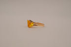 Vintage GP Citrine cocktail ring