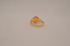 Vintage GP Citrine cocktail ring