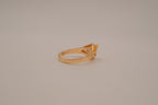 Vintage GP Citrine cocktail ring