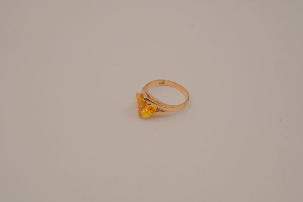 Vintage GP Citrine cocktail ring