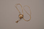 Heart bolo lariat necklace
