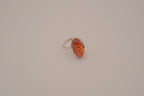 Sterling silver Classic Baltic Amber cocktail ring